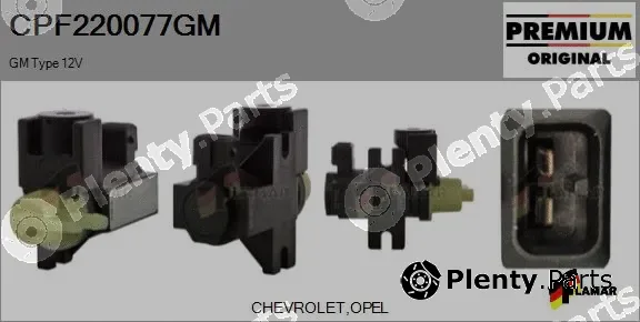 Flamar CPF220077GM — Pressure Converter, exhaust control