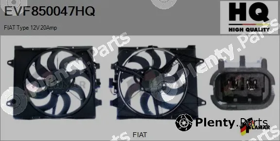 Flamar EVF850047HQ — Electric Motor, radiator fan