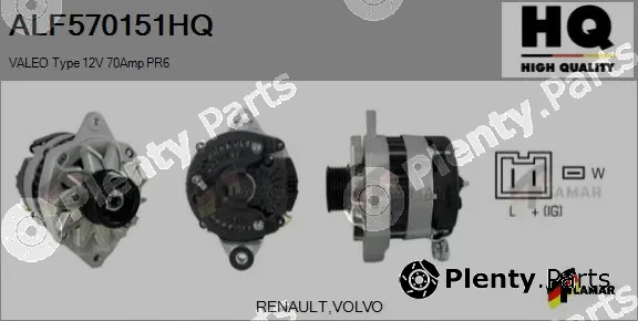 Flamar ALF570151HQ — Alternator