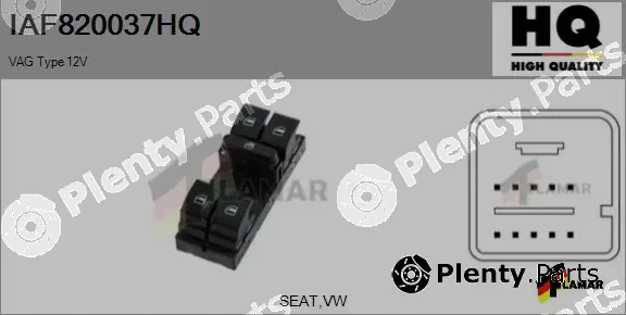 Flamar IAF820037HQ — Switch, window regulator