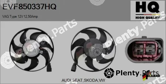 Flamar EVF850337HQ — Fan, engine cooling