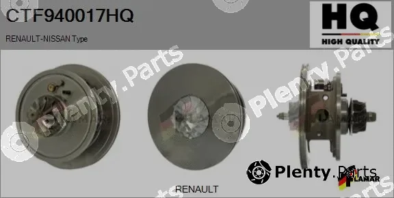 Flamar CTF940017HQ — Core assembly, turbocharger