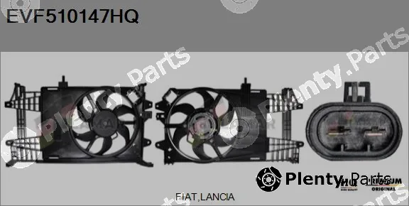 Flamar EVF510147HQ — Electric Motor, radiator fan