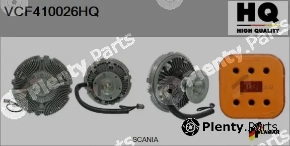 Flamar VCF410026HQ — Clutch, radiator fan