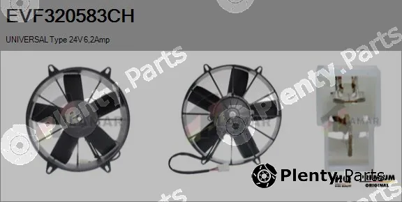 Flamar EVF320583CH — Electric Motor, radiator fan