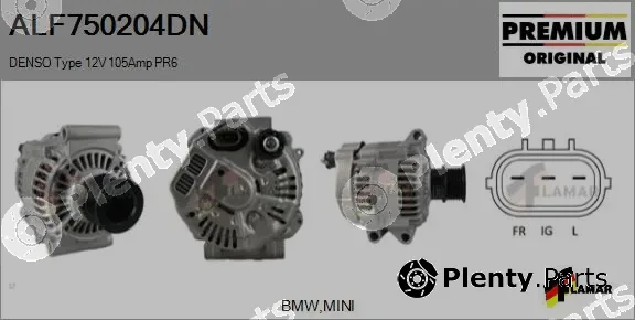 Flamar ALF750204DN — Alternator