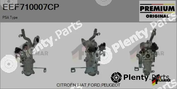 Flamar EEF710007CP — Cooler, exhaust gas recirculation