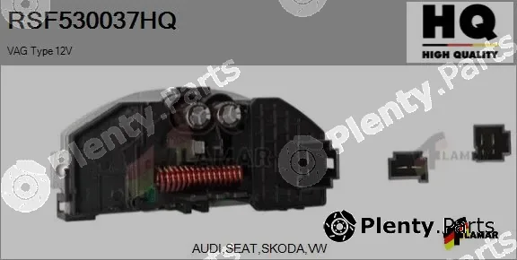 Flamar RSF530037HQ — Resistor, interior blower