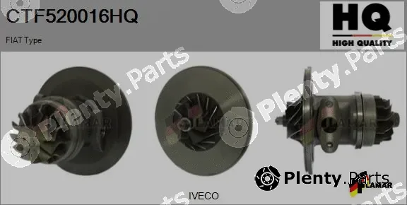 Flamar CTF520016HQ — Core assembly, turbocharger