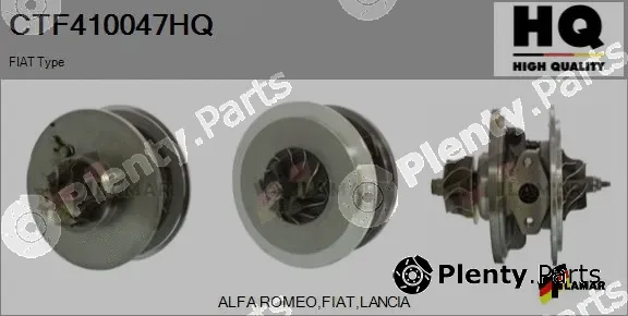 Flamar CTF410047HQ — Core assembly, turbocharger