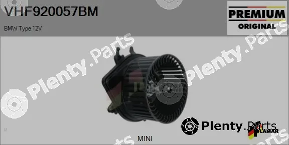 Flamar VHF920057BM — Interior Blower