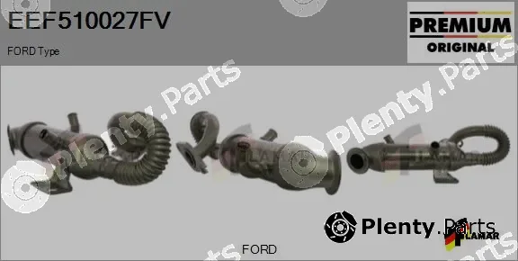 Flamar EEF510027FV — Cooler, exhaust gas recirculation