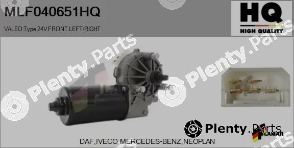 Flamar MLF040651HQ — Wiper Motor