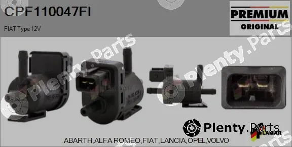 Flamar CPF110047FI — Pressure Converter, exhaust control