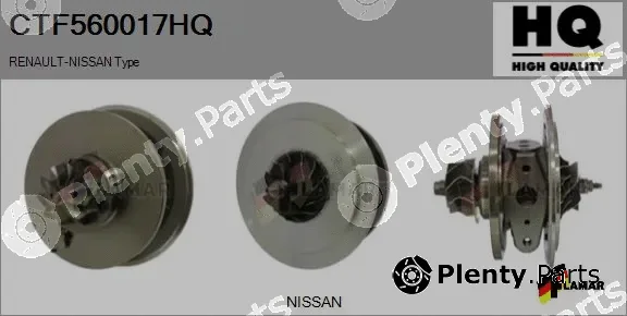 Flamar CTF560017HQ — Core assembly, turbocharger