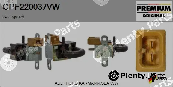 Flamar CPF220037VW — Pressure Converter, exhaust control