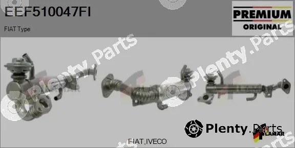 Flamar EEF510047FI — Cooler, exhaust gas recirculation
