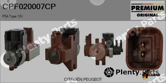 Flamar CPF020007CP — Pressure Converter, exhaust control