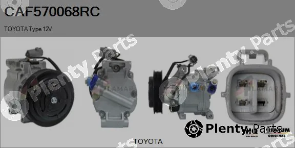 Flamar CAF570068RC — Compressor, air conditioning