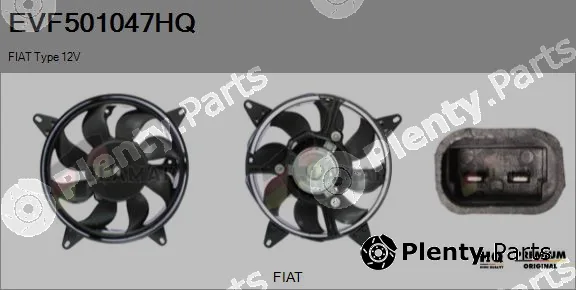 Flamar EVF501047HQ — Electric Motor, radiator fan