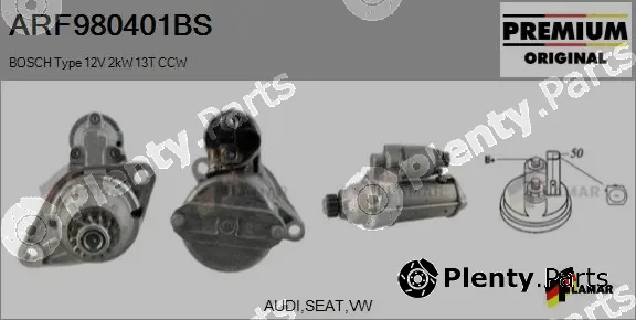 Flamar ARF980401BS — Starter