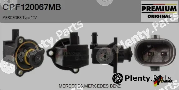 Flamar CPF120067MB — Recirculating Air Valve, charger