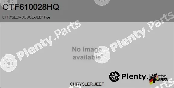 Flamar CTF610028HQ — Core assembly, turbocharger