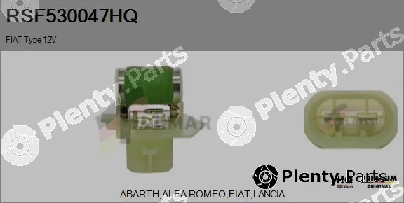 Flamar RSF530047HQ — Series resistor, electric motor (radiator fan)