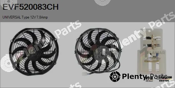 Flamar EVF520083CH — Electric Motor, radiator fan
