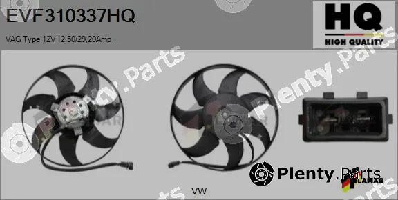 Flamar EVF310337HQ — Fan, engine cooling