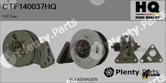 Flamar CTF140037HQ — Core assembly, turbocharger
