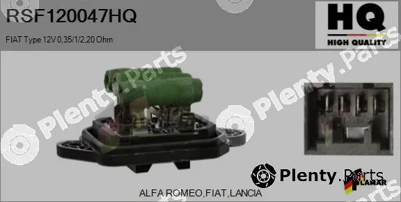 Flamar RSF120047HQ — Resistor, interior blower