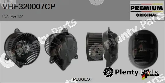 Flamar VHF320007CP — Interior Blower