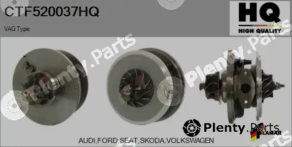Flamar CTF520037HQ — Core assembly, turbocharger