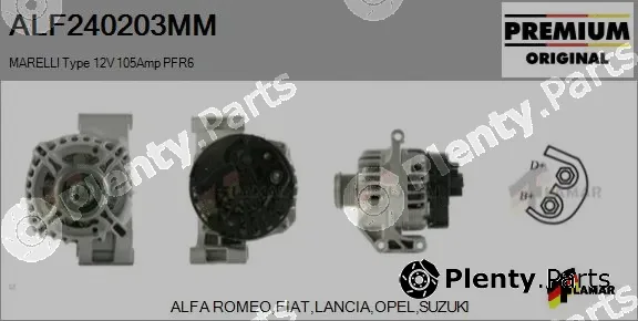 Flamar ALF240203MM — Alternator