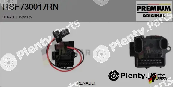 Flamar RSF730017RN — Resistor, interior blower
