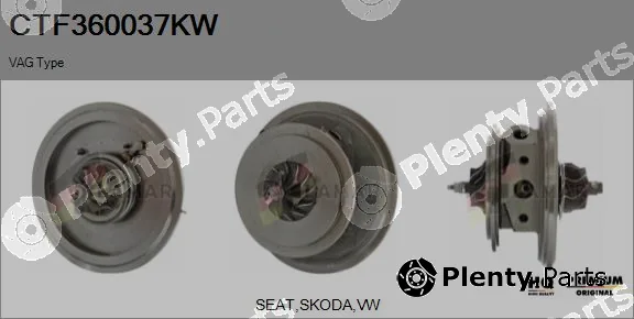 Flamar CTF360037KW — Core assembly, turbocharger