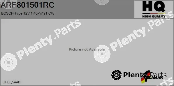 Flamar ARF801501RC — Starter