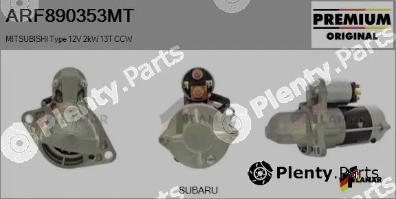 Flamar ARF890353MT — Starter