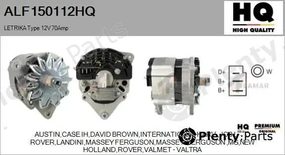 Flamar ALF150112HQ — Alternator