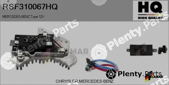 Flamar RSF310067HQ — Resistor, interior blower