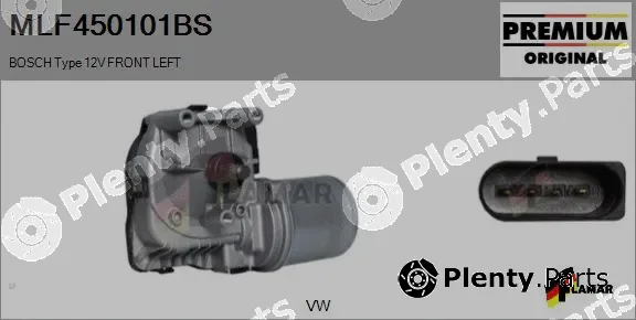 Flamar MLF450101BS — Wiper Motor