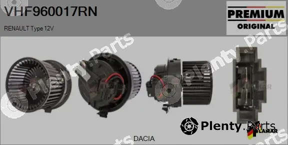 Flamar VHF960017RN — Interior Blower