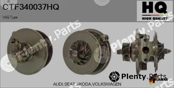 Flamar CTF340037HQ — Core assembly, turbocharger