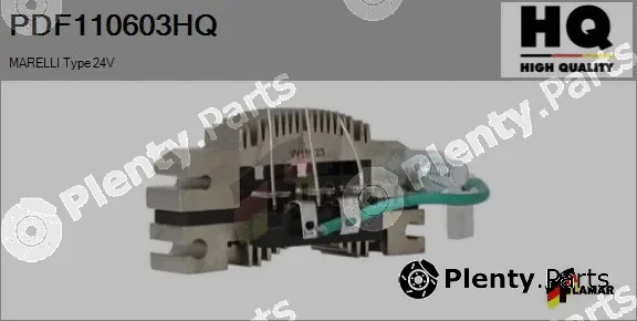 Flamar PDF110603HQ — Rectifier, alternator