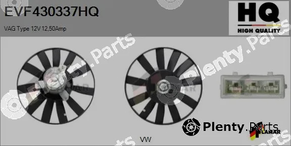 Flamar EVF430337HQ — Fan, engine cooling