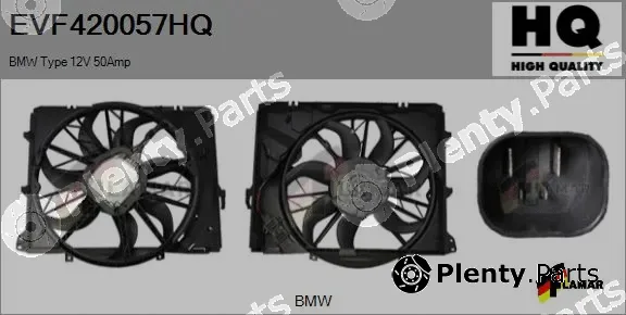 Flamar EVF420057HQ — Electric Motor, radiator fan