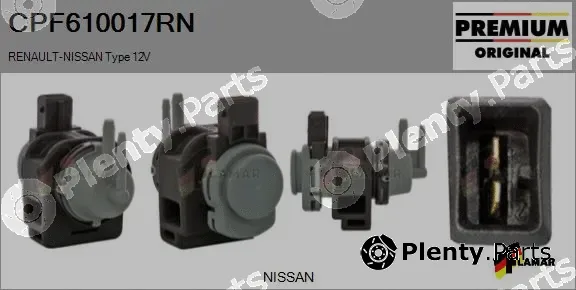 Flamar CPF610017RN — Pressure Converter, exhaust control