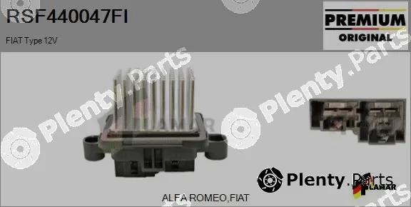 Flamar RSF440047FI — Resistor, interior blower