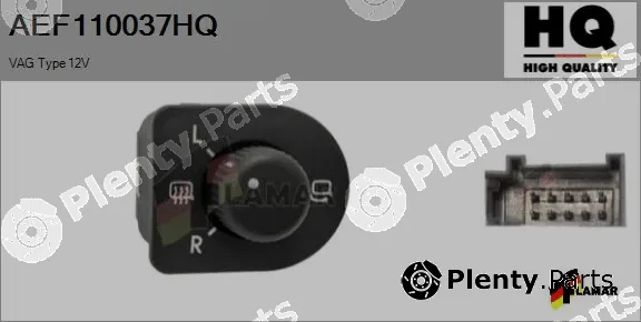 Flamar AEF110037HQ — Switch, exterior rearview mirror adjustment